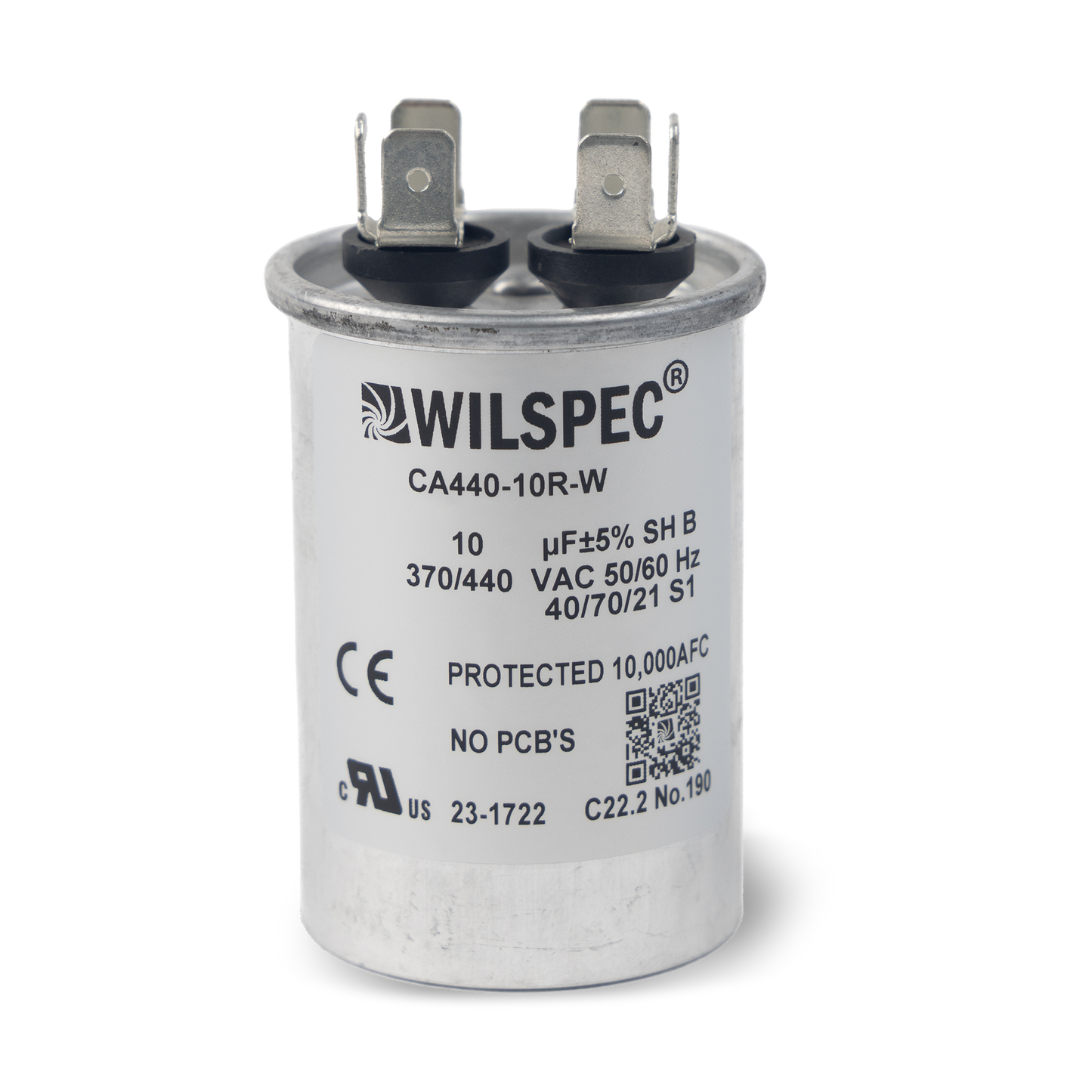 Capacitor - Single (Universal 370 / 440 VAC)