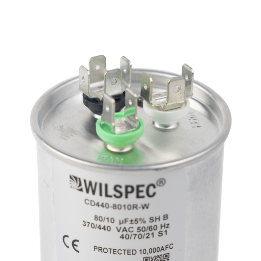 Capacitor - Dual (Universal 370 / 440 VAC)