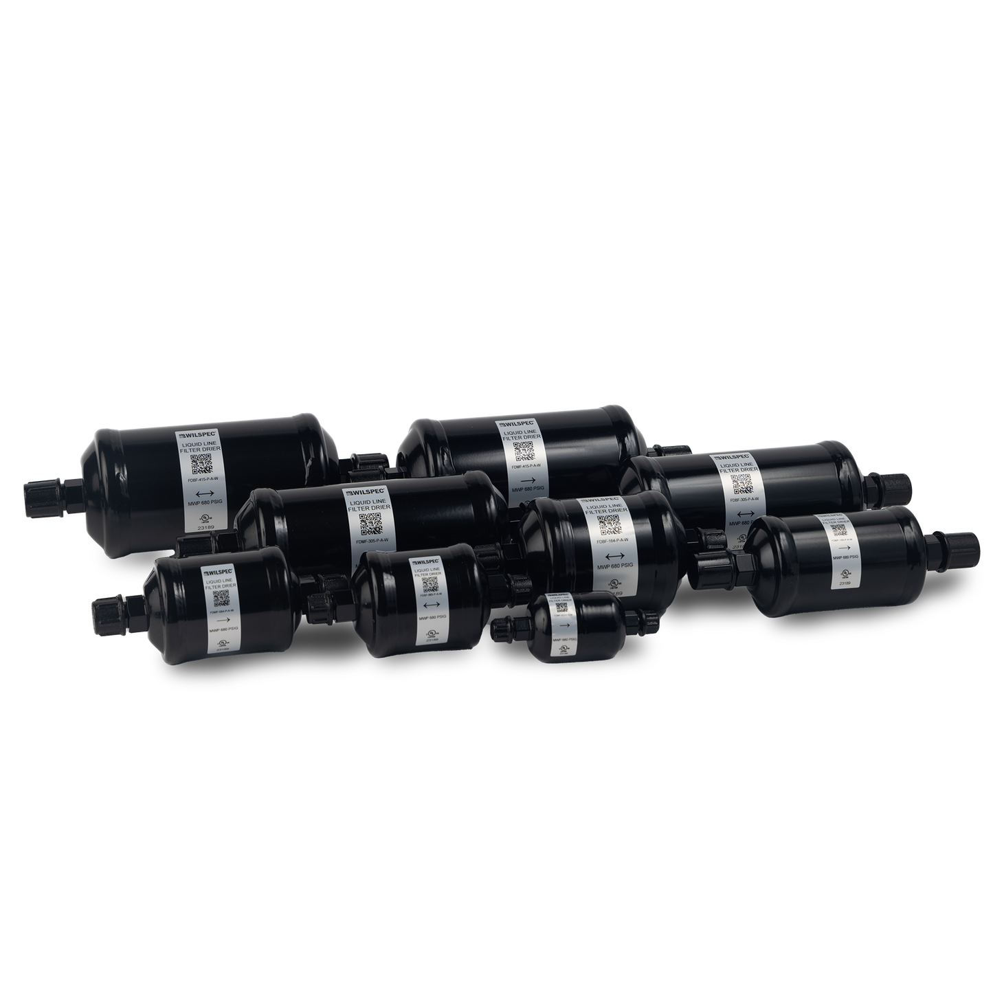 Liquid Line Filter Drier w/ SAE Fitting - Bi Flow